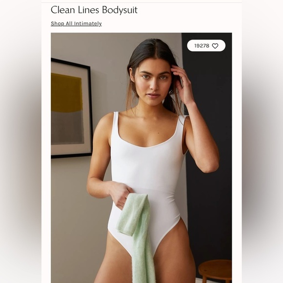 Free People Tops - Free People Clean Lines Bodysuit XS/S